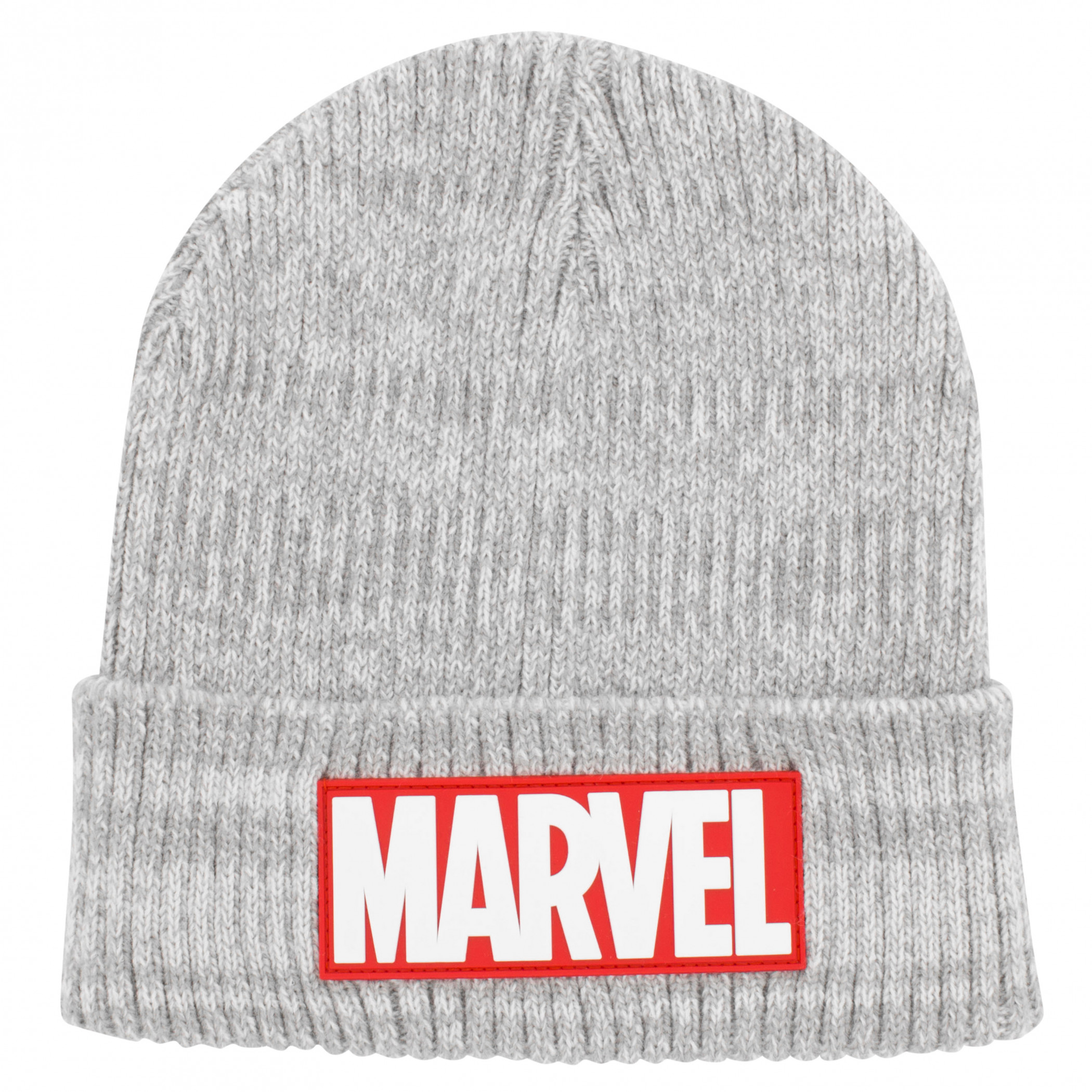 Marvel Brick Logo Knit Cuff Beanie